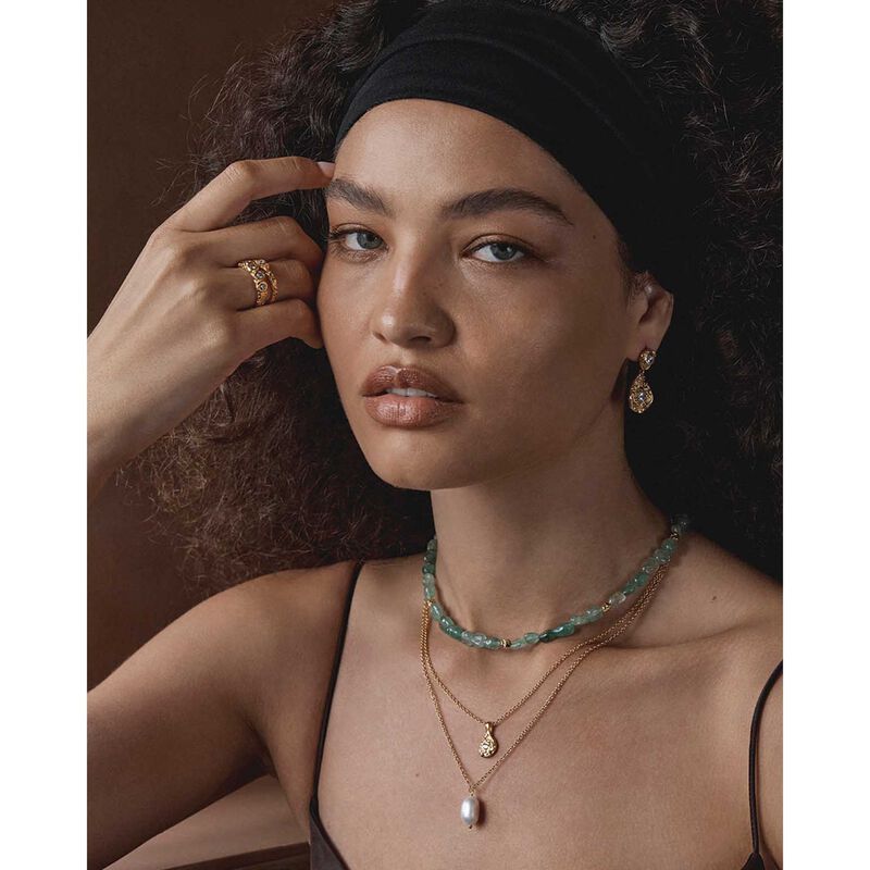 Amber Sceats Ankara Necklce image number 1